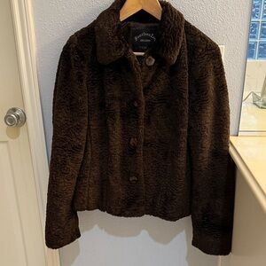 Brown Teddy Jacket